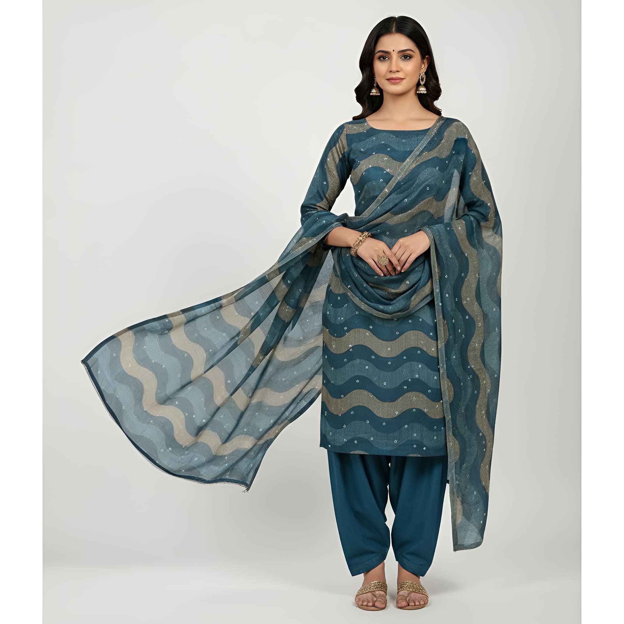tissue fabric suit